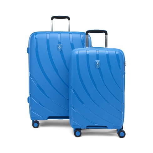 Sky bag cheap blue white trolley