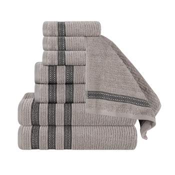 Mason Low Twist Ribbed Towel Set - Blue Loom : Target