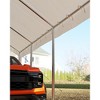 Galvanized Steel PE 8-Leg Canopy Sunshade 13x20, Water-Resistant, Durable, UV Protection, Heavy-Duty Metal Frame - 3 of 4