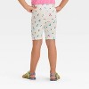 Toddler Girls' Cherries Shorts - Cat & Jack™ White - 2 of 3