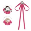 INSPIRE CHIC Women's Wedding Party Satin Brooch Pin Bow Tie with Pearl - 3 of 4