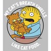 Men's The Simpsons Ralph and His Cat Long Sleeve Shirt - 2 of 4