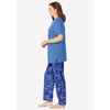 Dreams & Co. Women's Plus Size Graphic Tee PJ Set - 4 of 4