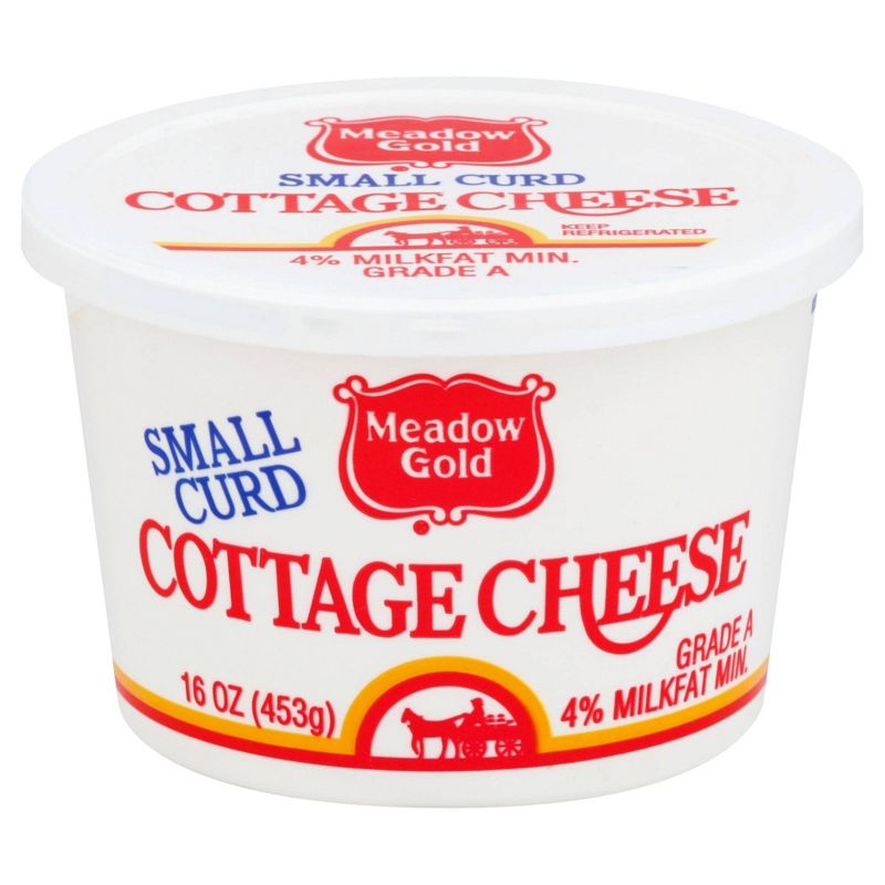 Meadow Gold Small Curd Cottage Cheese - 16oz, 1 of 5