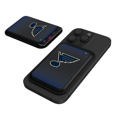 Keyscaper NHL Western Conference Teams Linen Black Magnetic Credit Card Wallet