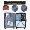 Lightweight Expandable ABS Hardshell Suitcase with TSA Lock, Spinner Wheels, and Telescopic Handle, Hardside Luggage for Men Women - 4 of 4
