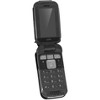 Nakedcellphone Case for Sonim XP3plus 5G Flip Phone (2025, X320) - Vegan Leather with Belt Clip - Black - 4 of 4