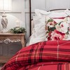 Southshore Fine Living Vilano Plaid Oversized ultra-soft Duvet Cover Set with shams - 2 of 4