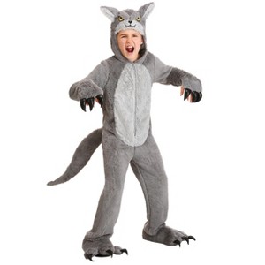 HalloweenCostumes.com Grey Wolf Kid's Costume - 1 of 3