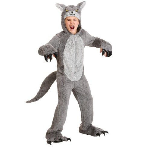 HalloweenCostumes.com Grey Wolf Kid's Costume - image 1 of 3