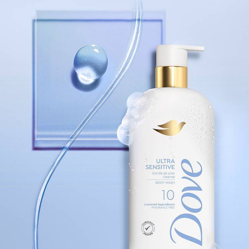 Dove Serum Body Wash - Ultra Sensitive - 18.5 fl oz, 4 of 12