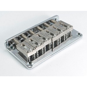 KTS Titanium Stratocaster Style Block Saddles 2-1/16" (52.5 mm) Spacing Titanium - 1 of 1