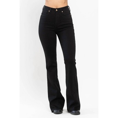 Women's Tummy Control Cut Hem Flare Jean - Judy Blue