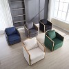 NicBex Swivel Accent Chair Modern 360 Degree Barrel Chair Club Chair Leisure Arm Chair Sofa Chair for Living Room, Bedroom, Office - 4 of 4