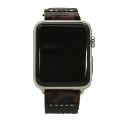 Olivia Pratt Stitched Cheetah Apple Watch Band