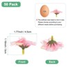 Unique Bargains Silk Rose Artificial Flower Heads - 3 of 4