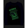 The Children's Place Boys Long Raglan Sleeve Glow Gamer Snug Fit Cotton Pajamas - 2 of 4