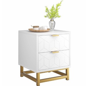 Nightstand, 2 Drawer Dresser for Bedroom,Dresser with 2 Drawers - 1 of 4