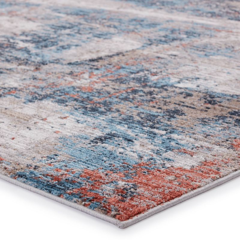 Casiane Abstract Area Rug Red/Blue - Jaipur Living, 3 of 7