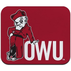 Ohio Wesleyan University Primary Logo Low Profile Thin Mouse Pad - 1 of 2