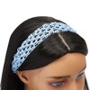 Juvale 24 Pack Crochet Headbands for Kids, Teens, Hair Accessories for Girls, 24 Assorted Colors, 1.6 x 5.6 In - 3 of 4
