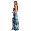 Riviera Sun Womens Maxi Dress  Smocked Adjustable Strap Long Sundress  Summer Dresses - 2 of 4