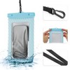 Unique Bargains Full Stripe Mobile Waterproof Bag 2 Pcs - 3 of 4