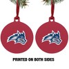 Stony Brook University Primary Logo Aluminum Holiday Christmas Tree Ornament - 2 of 4