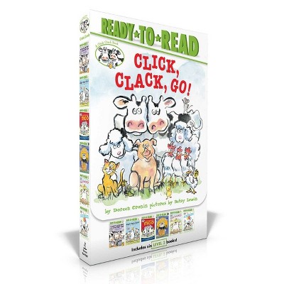 Click, Clack, Go! (Boxed Set) - (Click Clack Book) by  Doreen Cronin (Paperback)
