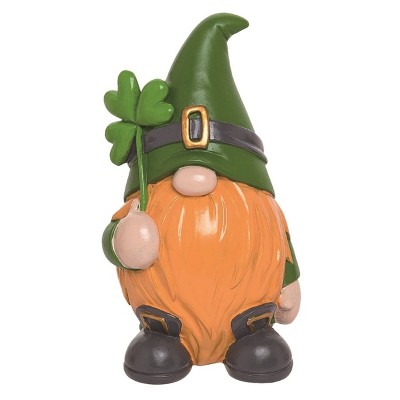 Transpac Resin 5" Multi St. Patrick's Day Gnome Leprechaun Figurine