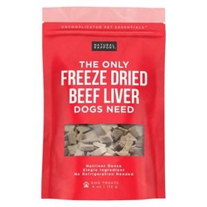 Natural Rapport The Only Freeze Dried Liver Dog Treat - 4oz - 1 of 4