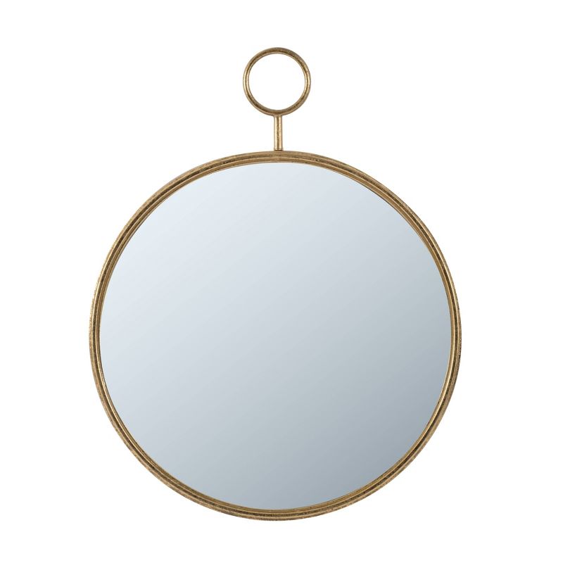 22&#34; Framed Mirror Wall Decor Gold - A&#38;B Home, 1 of 7