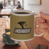 Lindenwood University Secondary Logo Ceramic Coffee Mug Novelty Gift Mugs for Coffee Tea and Hot Drinks 11oz White - 4 of 4