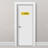 Unique Bargains Acrylic Self-Adhesive Business Please Use Other Door Left Arrow Sign - 4 of 4