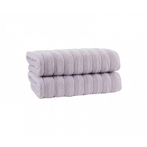 Enchante Home Vague 2-Pc. Bath Sheets Turkish Cotton Towel Set