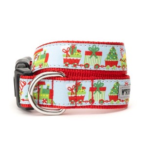 Holiday Toyland Train Adjustable Dog Collar - The Worthy Dog - 1 of 3