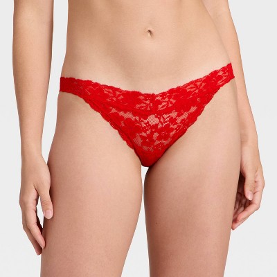 thumbnail image 2 of Auden Women's All Over Black Lace Brief – Size XL, NWT 4-Pack 2 of 5