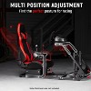 Dardoo Racing Sim Cockpit with Red Gaming Seat, Shifter Mount | Adjustable Frame for Logitech G29, G920, G923 (Steering Wheel Not Included) - 4 of 4