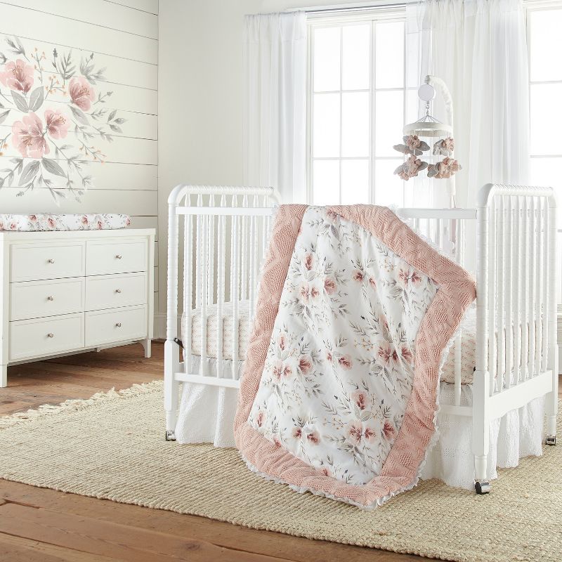 Adeline 4-Piece Crib Bedding Set - Levtex Baby, 2 of 6