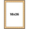 PosterPalooza | Traditional Gold Picture Frame - UV Acrylic, Foam Board Backing, Hanging Hardware - 2 of 4