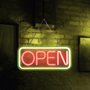 Hachikiko "OPEN" LED Neon Sign - 1 of 4