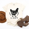 Simply Sage Market Women's Crazy Chicken Lady Short Sleeve Garment Dyed Tee - image 3 of 4