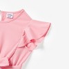 PATPAT Mommy and Me Dresses Matching Set Ruffle Flutter Short Sleeve Floral Dress Mom Baby Girl  Boho Midi Dresses. - 3 of 4