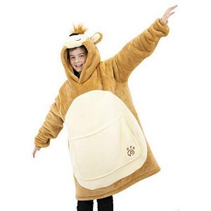 Plushible Snugible Pawley Oversized Hooded Costume/Blanket Hoodie - 1 of 4