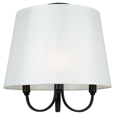Artcraft Lighting Rhythm 3 - Light Semi-Flush Mount in  Black