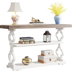 Tribesigns 55" 3-Tier Sofa Console Table - 1 of 4