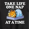 Boys' - Garfield - Take Life One Nap Graphic Long Sleeve Fleece Sweatshirt - image 2 of 4