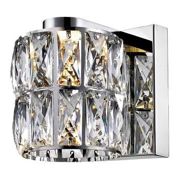 Access Lighting Ice 1 - Light Vanity in  Mirrored Stainless Steel