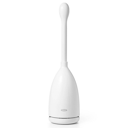 OXO Toilet Brush with Rim Cleaner and Canister