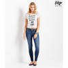 Aeropostale Womens Boxy No Fool Graphic T-Shirt - 2 of 2